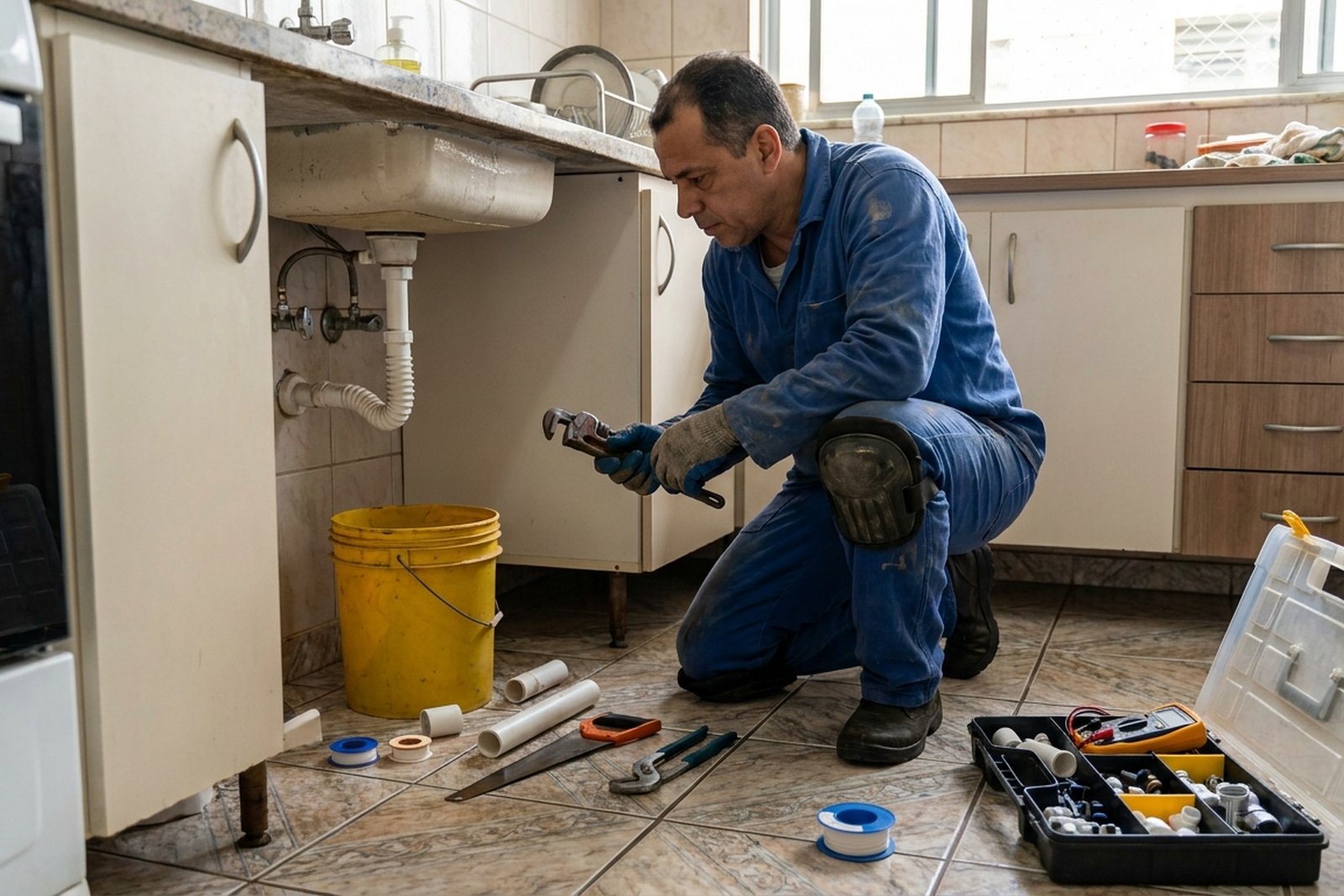 Reparo Hidráulico no Adão do Carmo Leonel, Ribeirão Preto‑SP